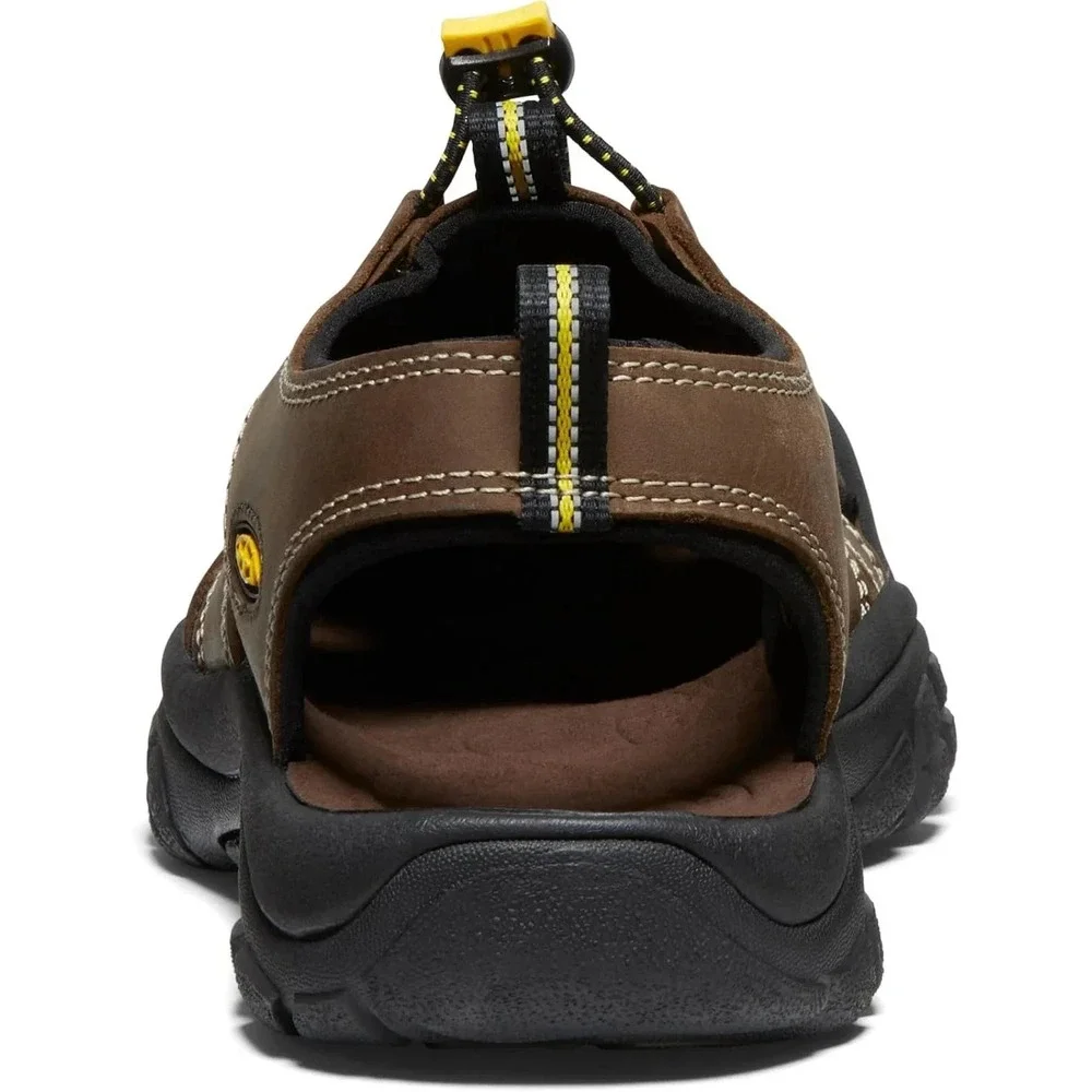 Keen Newport Mens Size 9.5 Bison/Brown Sandals Fisherman Leather NEW
